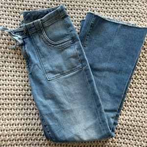 MOTHER Flare Light Wash Jeans